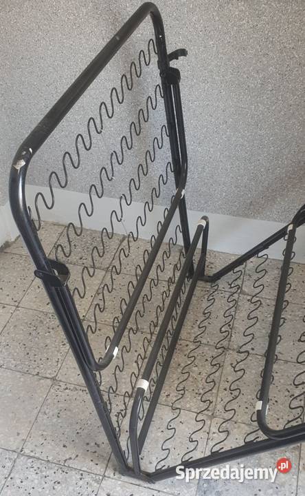 Łóżko polowe turystyczne na sprężynach składane