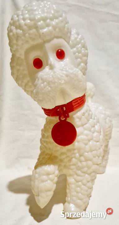 Pudel zabawki PRL Okazja Biała Podlaska