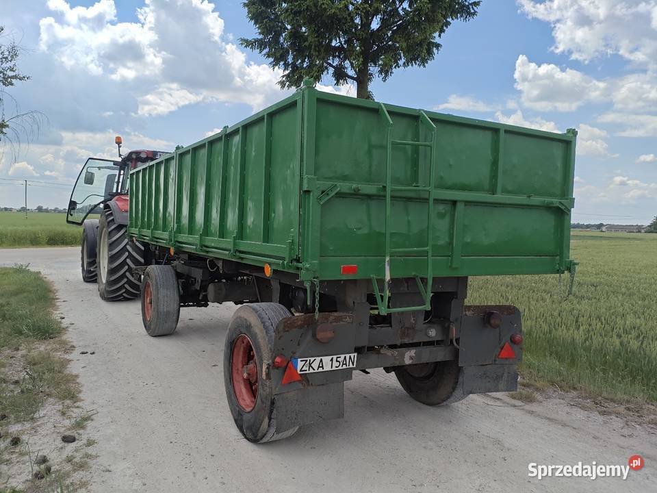 Przyczepa rolnicza Brandys BS 1010 Rolnictwo mazowieckie Mochowo