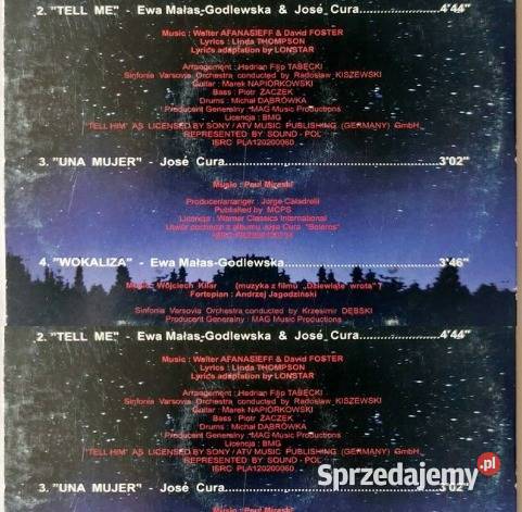 Maj miłość muzyka Jose Cura i Ewa Małas mazowieckie Warszawa sprzedam