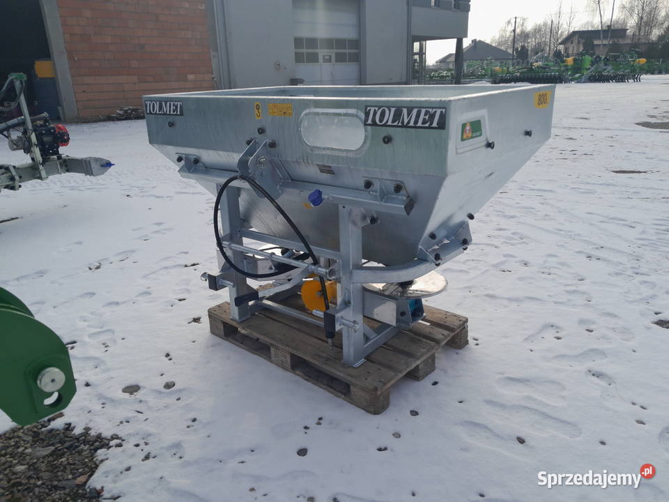 Rozsiewacz nawozów 800 l Tolmet wielkopolskie Dąbie