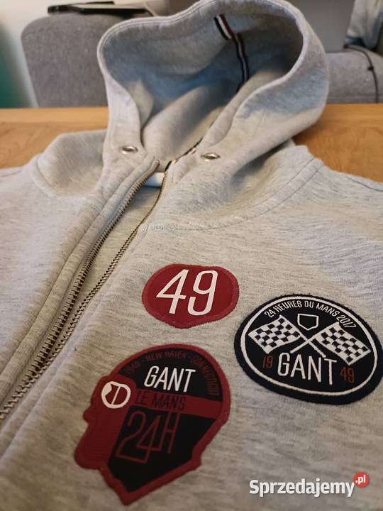 Piękna damska bluza GANT Le Mans z kapturem i mazowieckie Warszawa