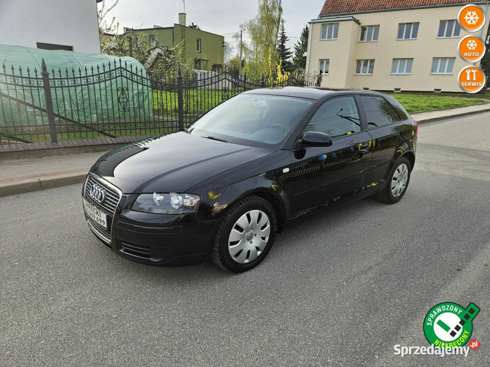 Audi A3 Opłacony Zdrowy Zadbany Serwisowany MPI elektrochrom. lusterko wst. A3 warmińsko-mazurskie Kisielice