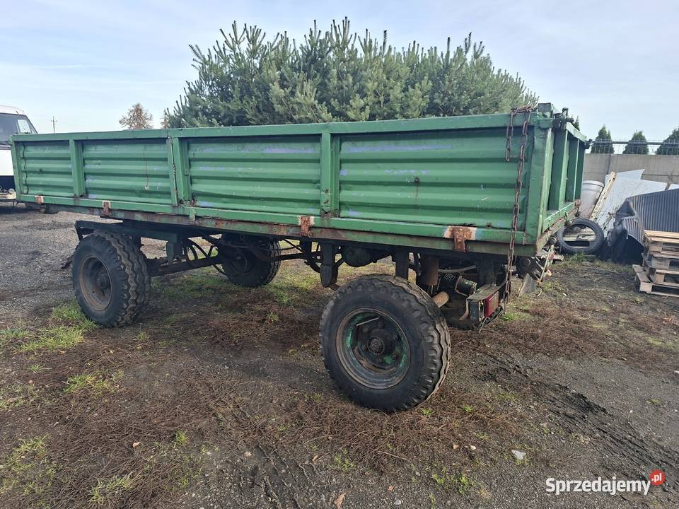 Przyczepa wywrotka Autosan D 47 Sanok kaczuszka Przyczepy rolnicze wielkopolskie