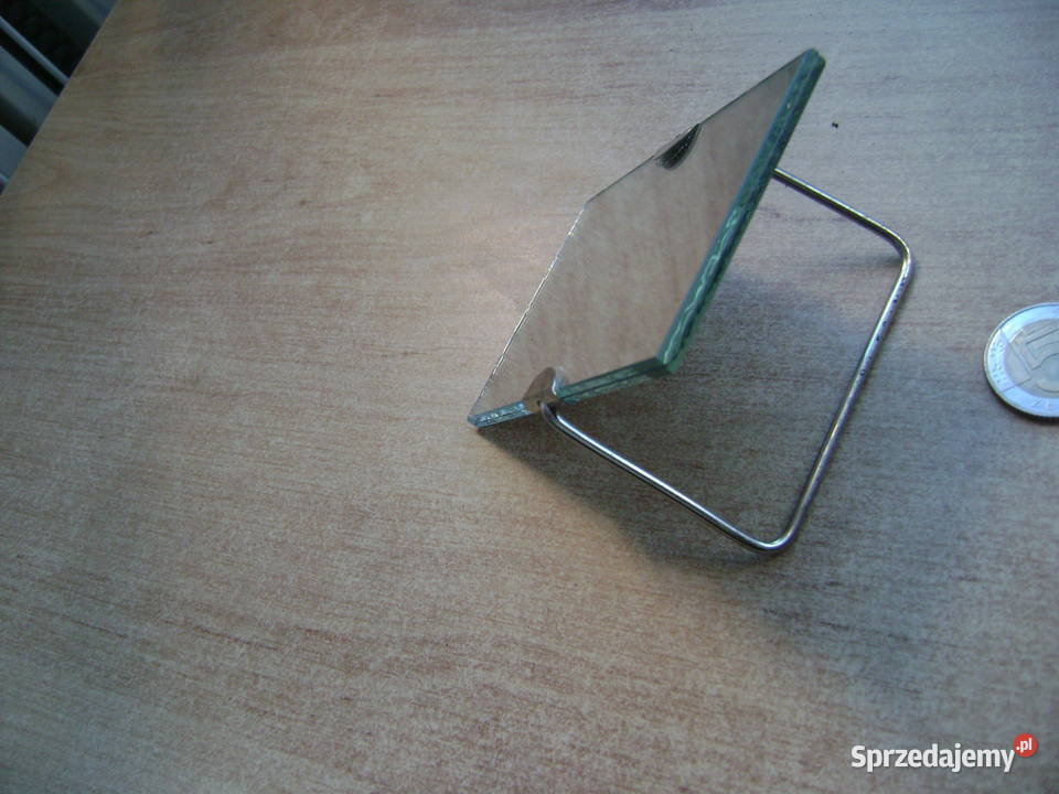 Starocie z PRL Lusterko kosmetyczne obustronne pomorskie Gdynia