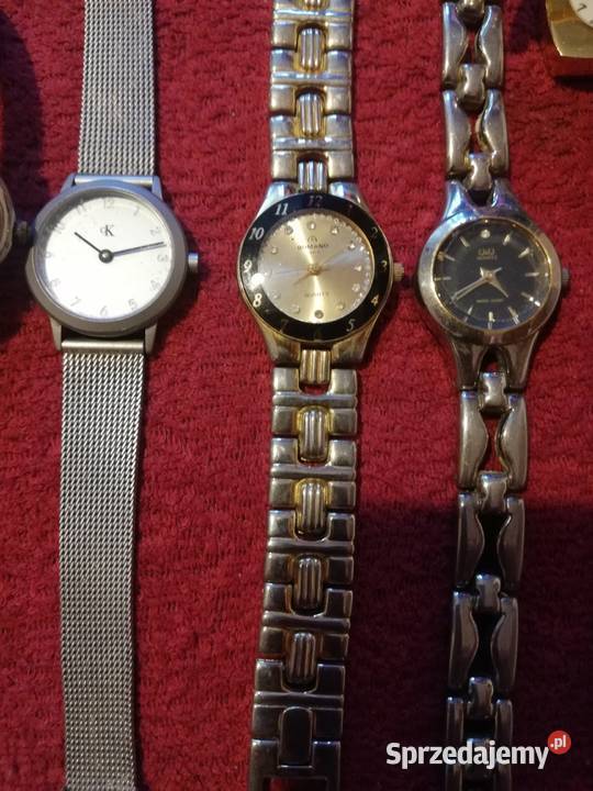 Zegarki damskie 8 sztuk wyprzedaż Warszawa