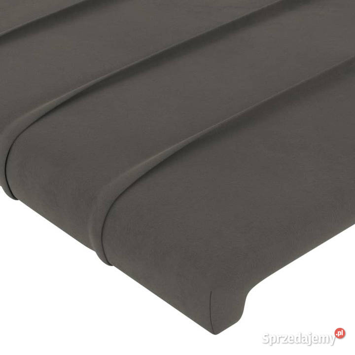 Zagłówek do łóżka z LED ciemnoszary 93x16x7888 Warszawa