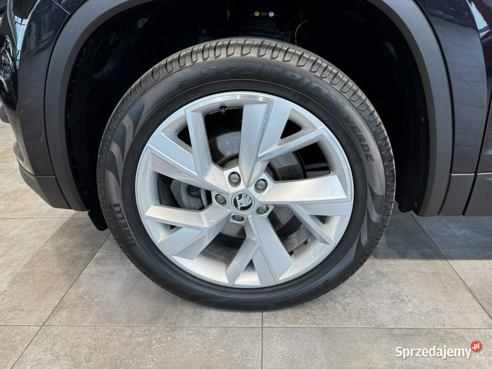 koda Kodiaq Style 15TSI 150 DSG 2021 r salon I komputer pokładowy Myślenice