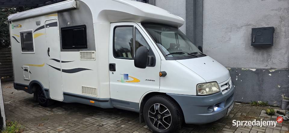 Kamper Citroen Jumper Chausson pojemność 2000 3 Rok produkcji 2003 Kampery Sosnowiec