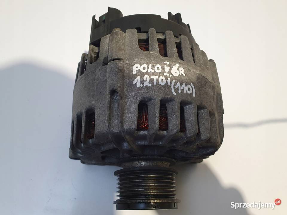 ALTERNATOR VW Polo V 12 TDI valeo 03P903023D Układ elektryczny silnika Chełm