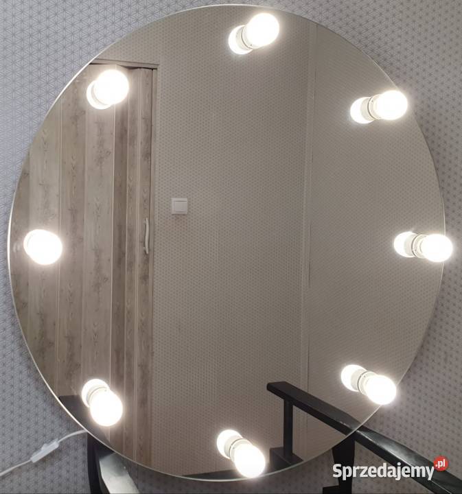 Lustro hollywood okragłe SILVER 80 do makijażu Warszawa