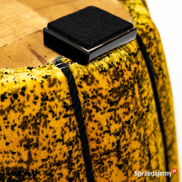 Puf Truskawka Halabala Tulipan Art Deco wielkopolskie