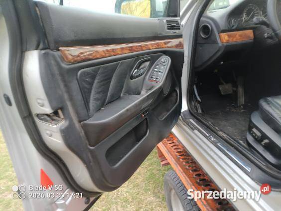 Wnętrze skóry BMW E39 touring elektryka