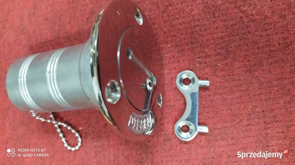 Wlew paliwa wody 38 mm stal nierdzewna z Iława