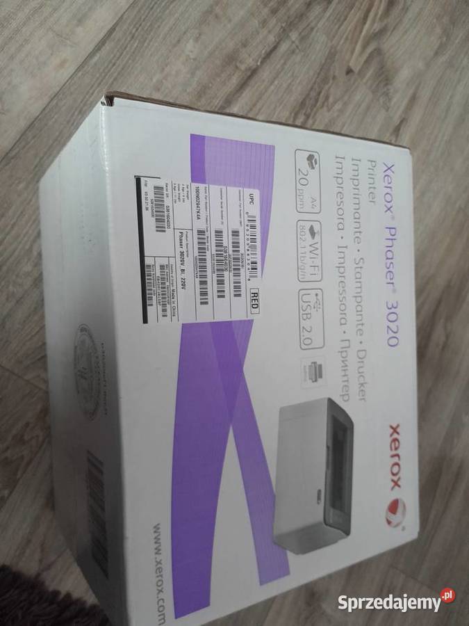 Drukarka laserowa Xerox Phaser 3020 Wieliczka
