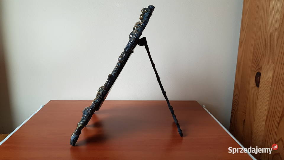 Stare mosiężne lusterko 2 z fazowanym szkłem Dąbrowa Górnicza