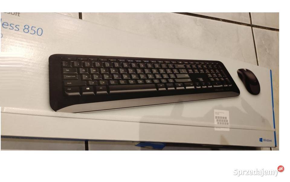 bezprzewodowa klawiatura i mysz Microsoft Kielce