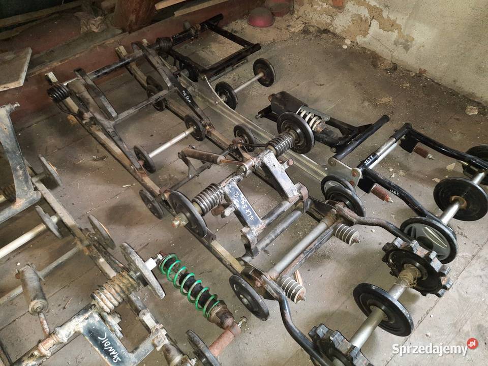 Skuter śnieżny wózek rolki kółka ski doo polaris