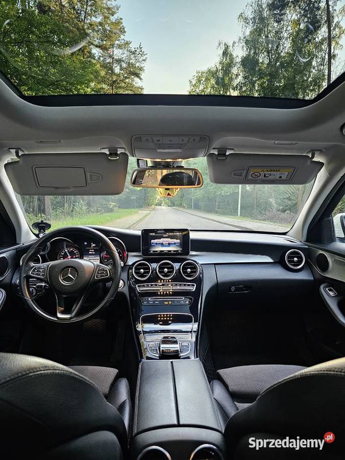 Mercedes C klasa Biała Perła elektryczne lusterka mazowieckie Płock
