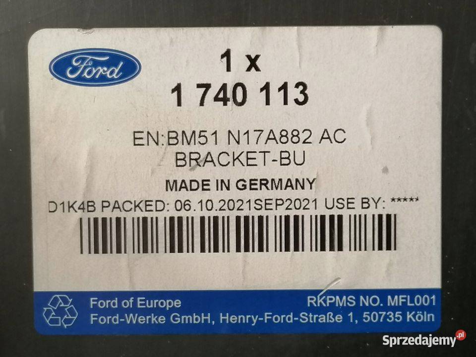 FORD FOCUS MK3 KOMBI ŚLIZG ZDERZAK LEWY TYŁ osobowe Pleszew sprzedam