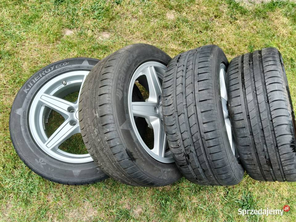 Alufelgi 16 5x108 opony 20555 r16 Gorzkowice