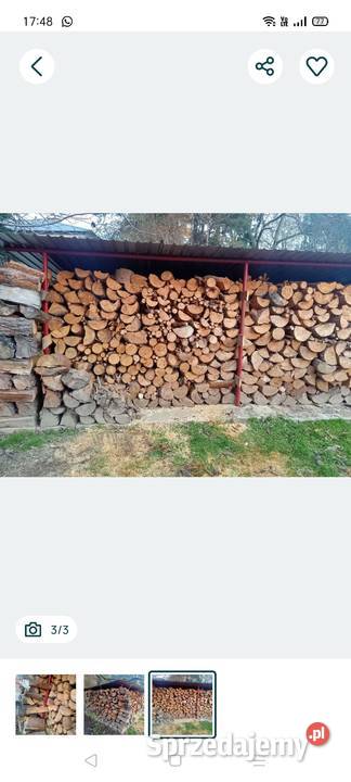 Drewno kominkowe opałowe iglaste i owocowe Tarnów