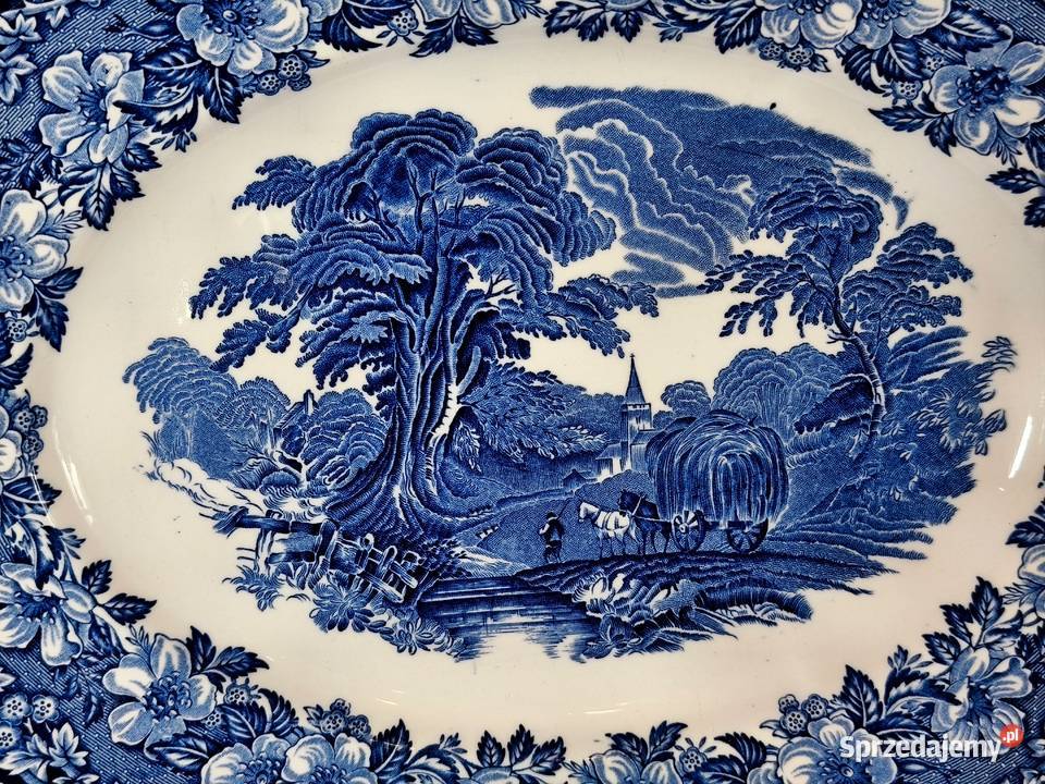 Duży półmisek Woodland Enoch Wedgwood lubelskie Chełm