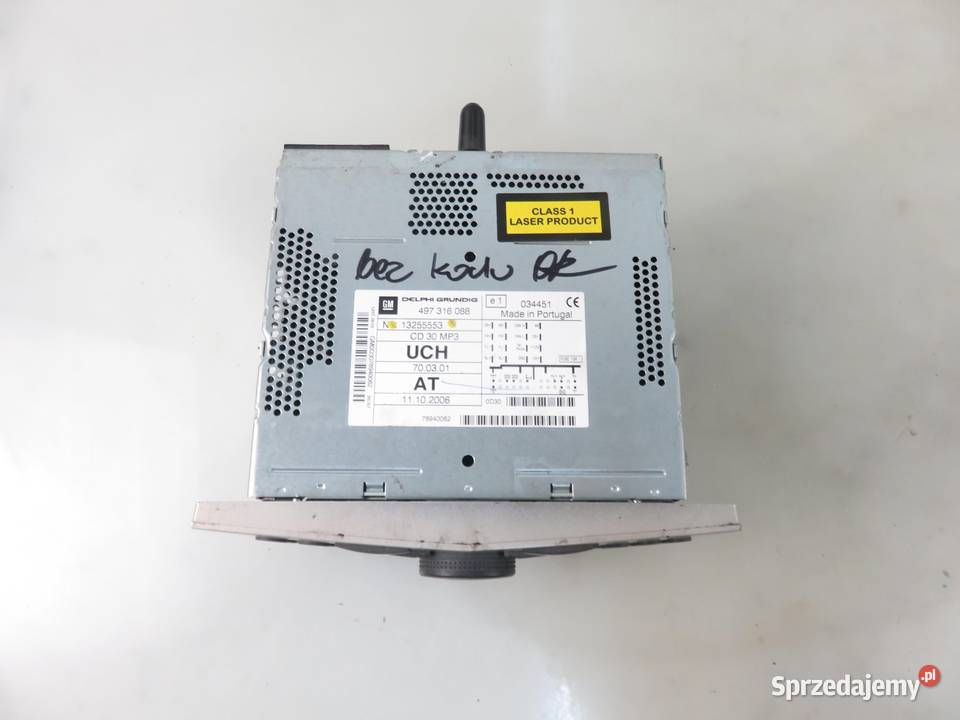 RADIO OPEL ASTRA H 13255553 13275085AY