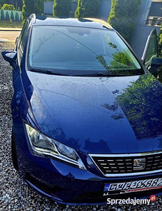 Seat Leon granatowy lubuskie Gorzów Wielkopolski