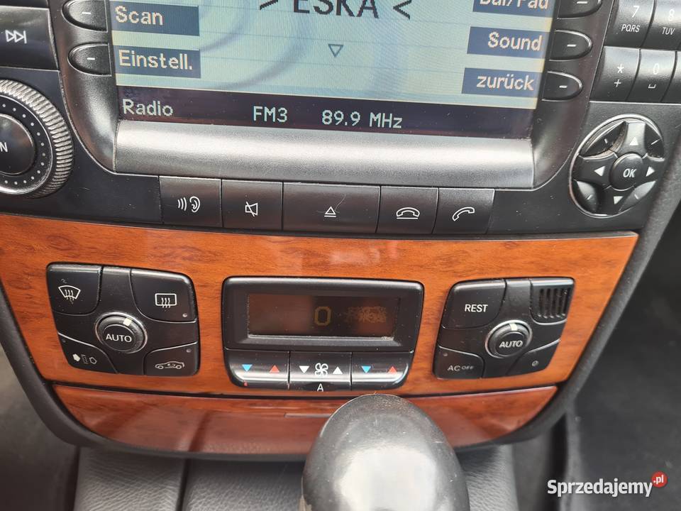 Mercedes S500 V8 4matic LONG LPG Salon Polska napęd 4x4 warmińsko-mazurskie Olsztyn