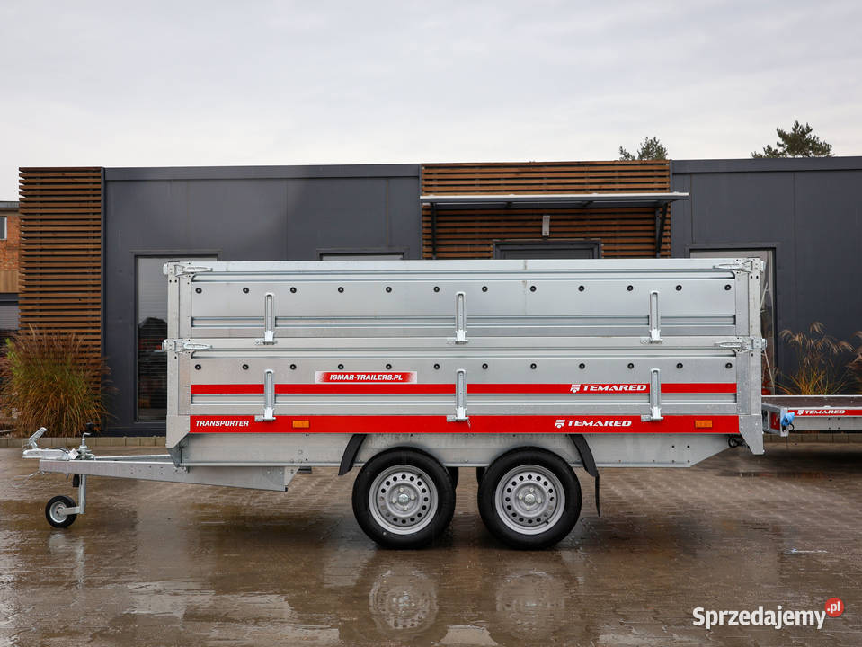 Przyczepa TEMARED TRANSPORTER 30152 burty BIS Cegielsko sprzedam