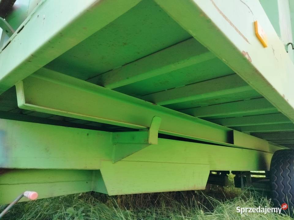 Przyczepa rolnicza skorupowa wywrotka tandem Jordanów
