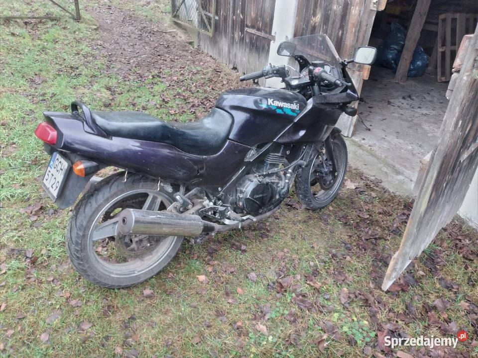 Kawaski gpz 500 uszkodzony Brusy