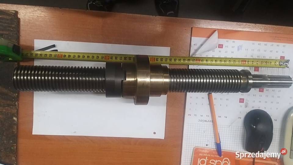 Śruba pionowa do frezarki Heckert Kępno