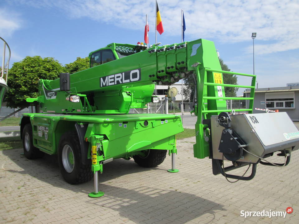 Wynajem ładowarki teleskopowej Manitou Merlo JLG