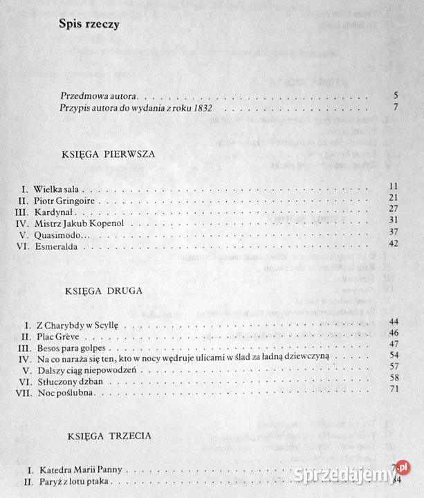 Katedra Marii Panny w Paryżu Victor Hugo Chełm