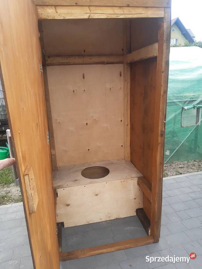 Tanio nieużywany kibel wychodek na budowę na sprzedam