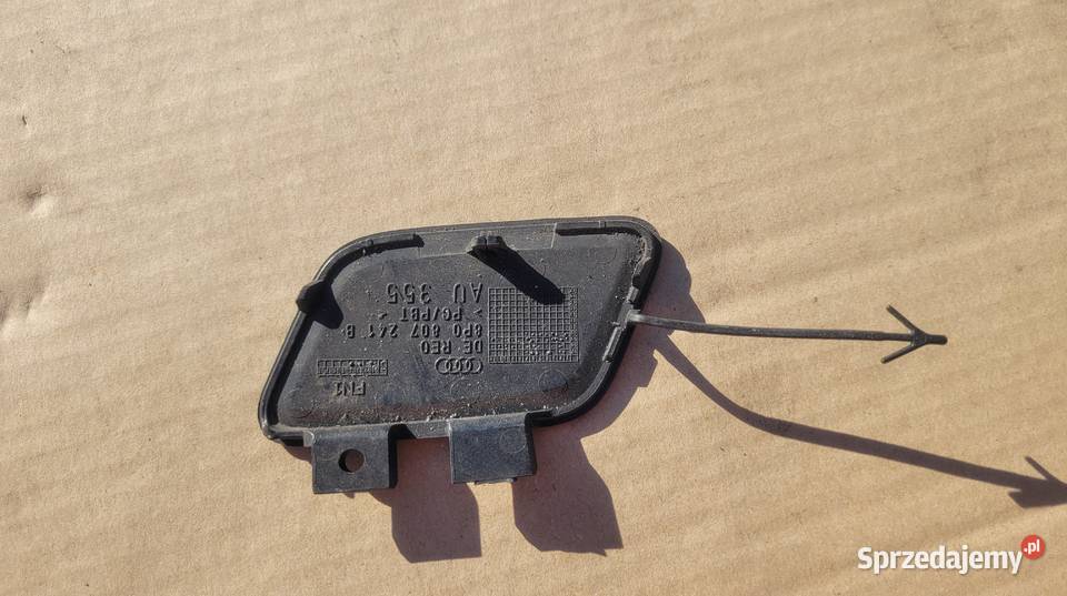 AUDI A3 8P LIFT 0812 ZAŚLEPKA HAKA ZDERZAKA osobowe Ruda Śląska