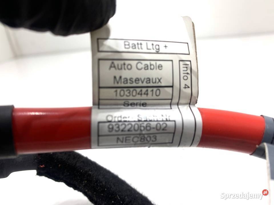 KLEMA PLUS BMW F16 9322055 30 258 1419 PRZEWÓD