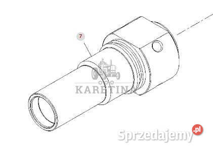 Fendt 930 933 936 939 942 Vario Gen 6 Tuleja Jastrzębniki