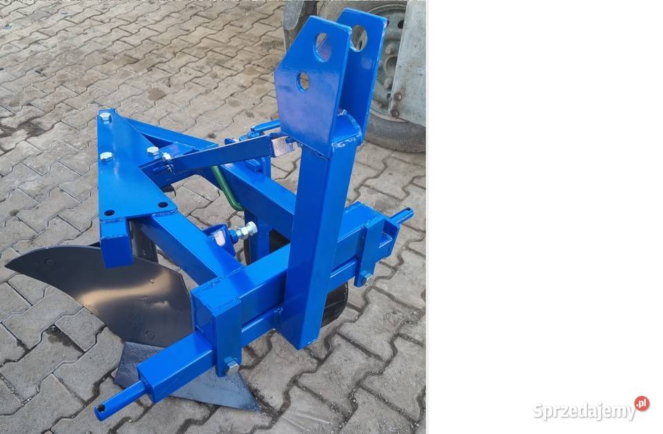 Solidny Pług zagonowy do mini traktorka nieuszkodzony Pługi Maszyny uprawowe Niedrzwica Duża