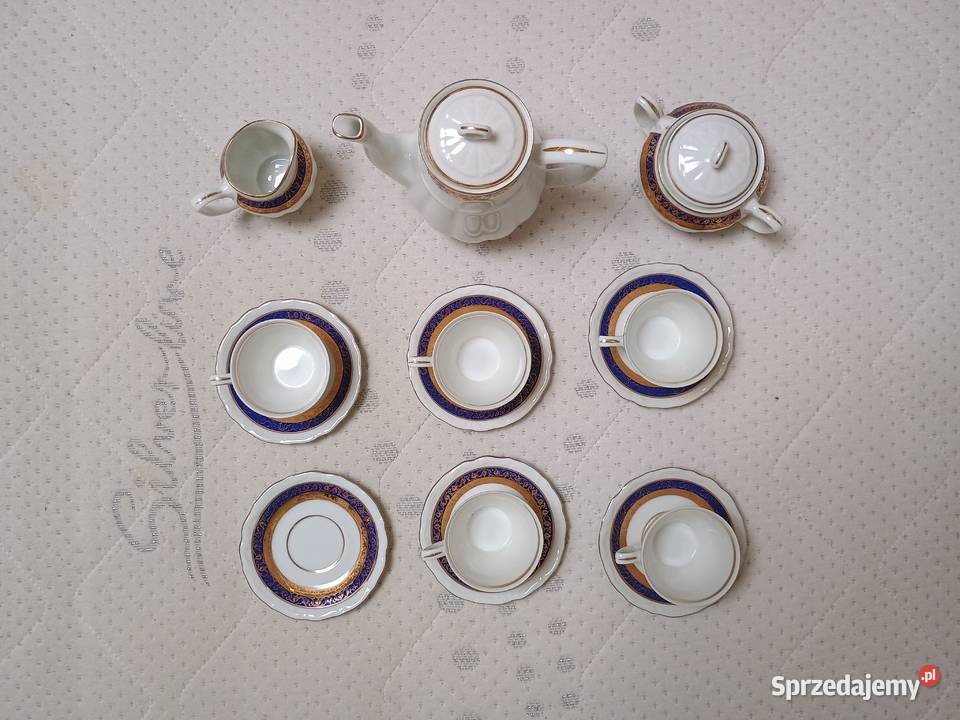 Zestaw porcelany prl Porcelana i szkło Gorzów Wielkopolski