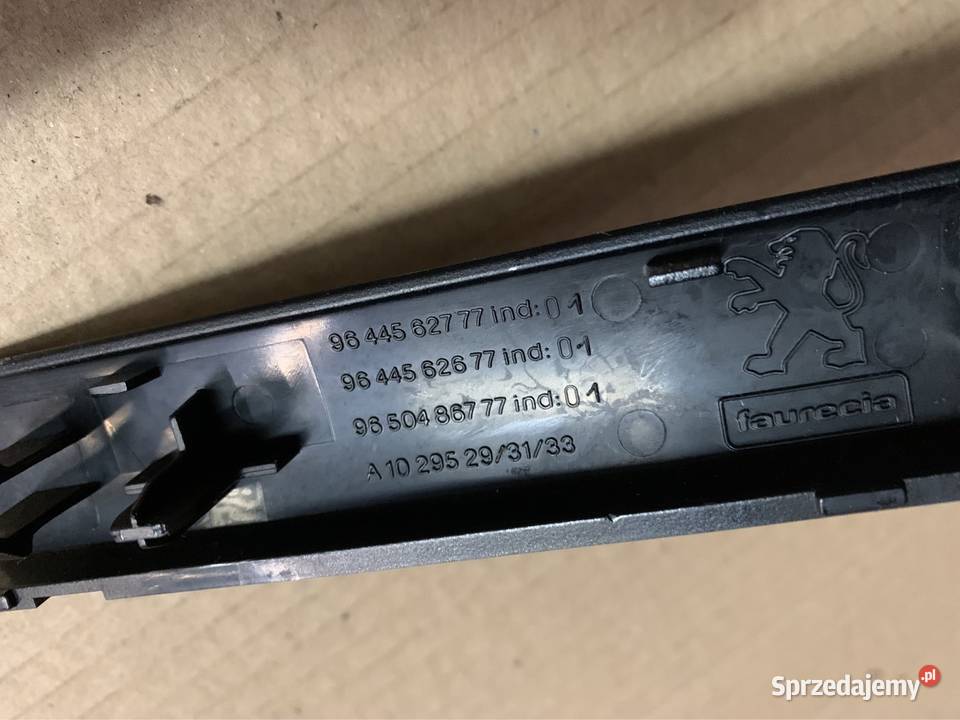 9644562777 dekor Listwa ozdobna peugeot 407 Szczecin