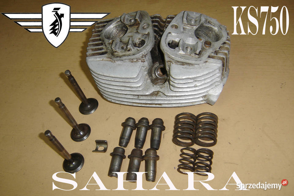 Zundapp KS 750 Sahara głowica PRAWA cylinder Wrocław sprzedam