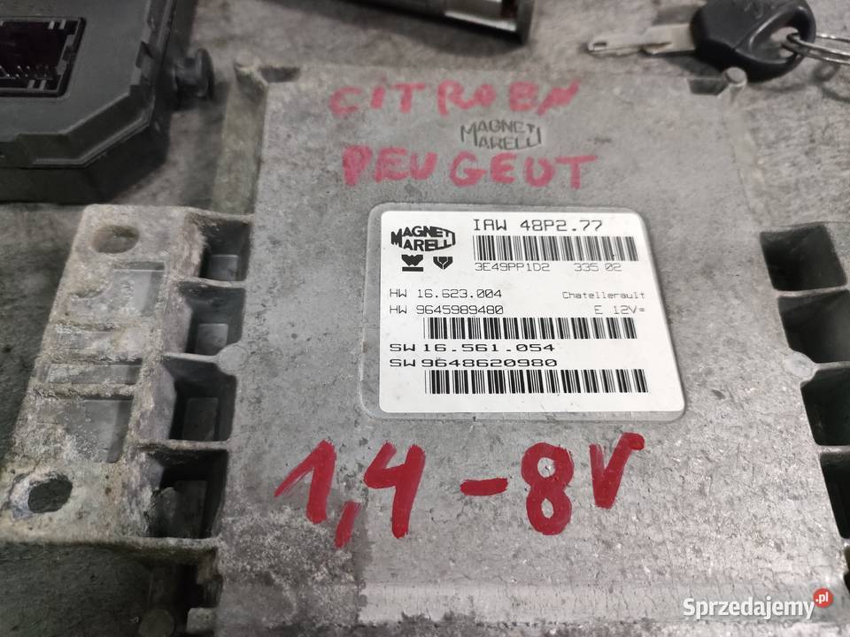 Peugeot 206 148V zestaw startowy Swarzędz