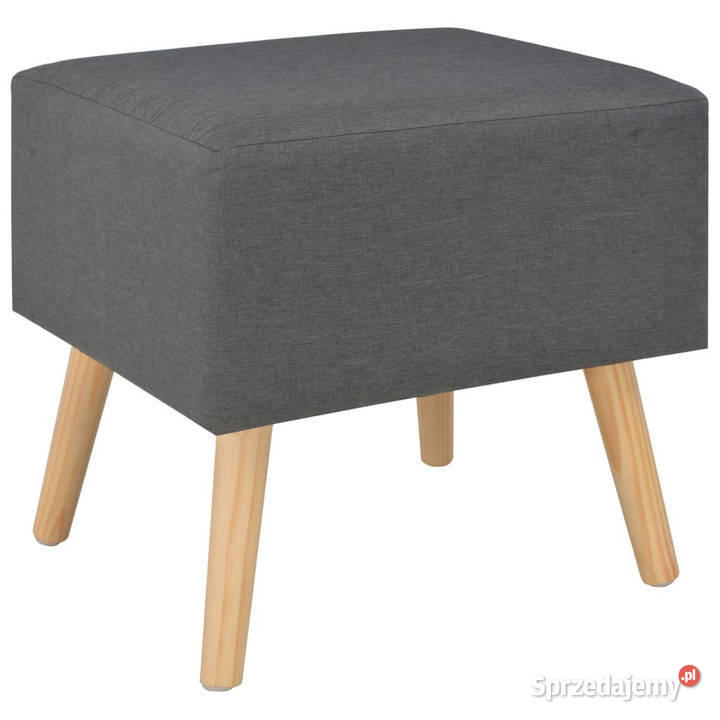 Szafka nocna ciemnoszara 40x35x40 tkanina Warszawa