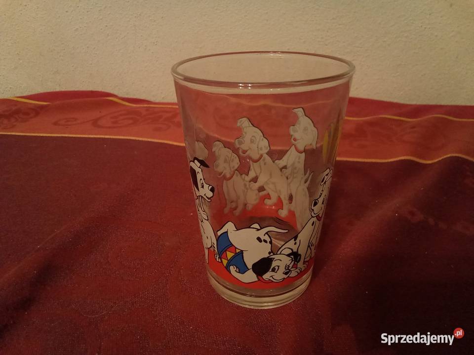 Szklanka Disney dalmatyńczyki Warszawa