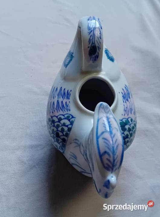 Porcelana chińska mlecznik w formie ptaka druga Koźminek