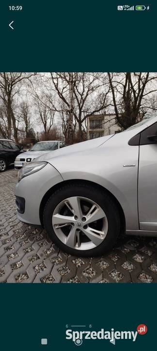 Renault Megane lll Limited Navi Alu 17 benzyna podkarpackie Łańcut
