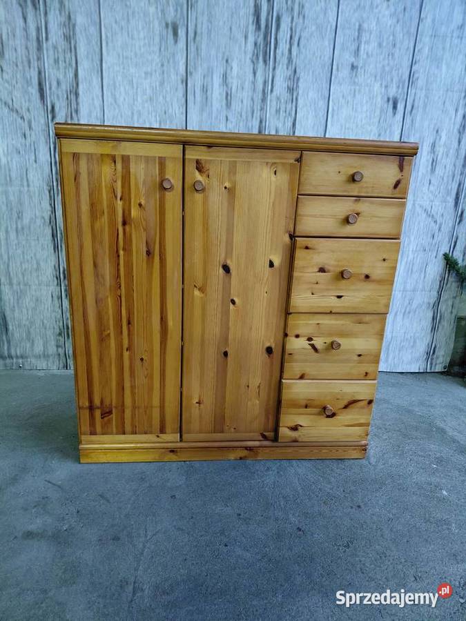 wysoka komoda sosnowa 465 Byczyna